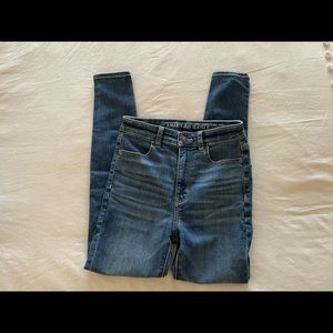 American eagle skinny jeans -size 0 short